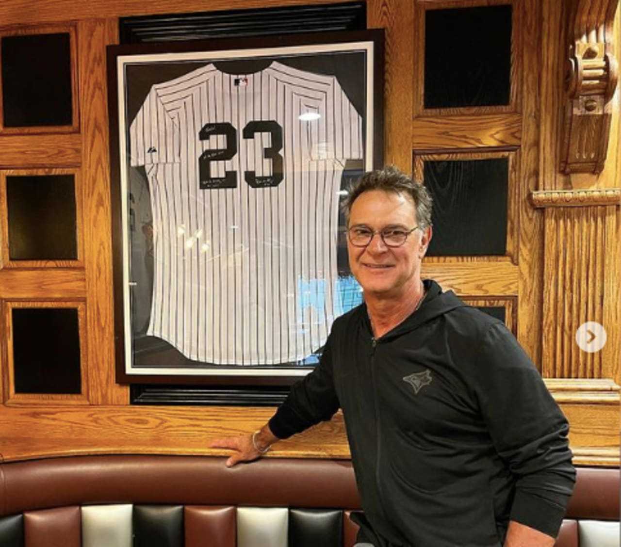 Don Mattingly stopped by W's to check on his jersey