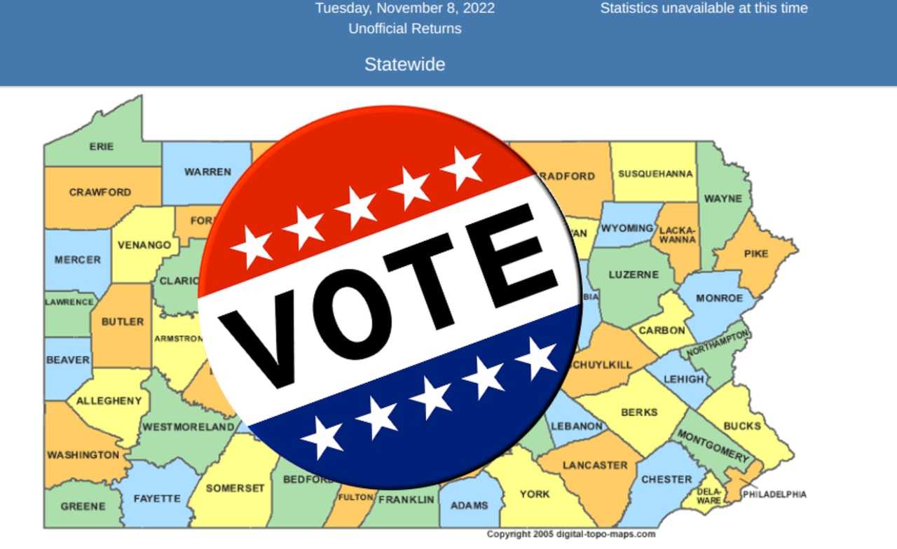 Here's Where To Find Central Pennsylvania Election Returns, PA Board Of