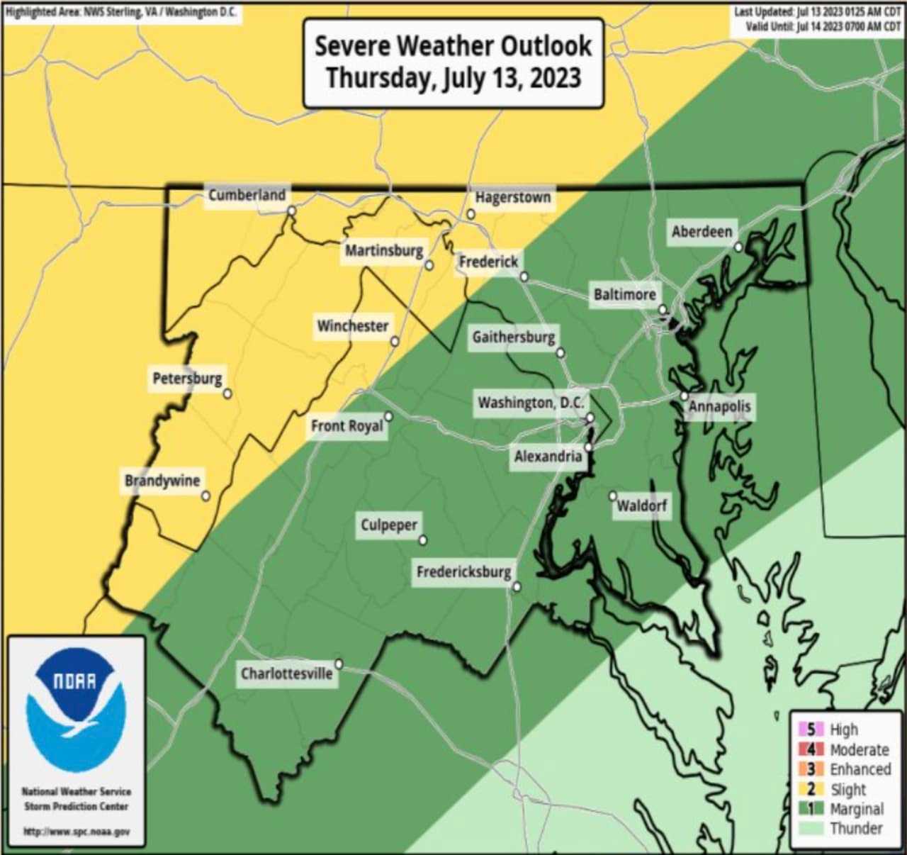 Storms Heading To DMV Could Bring Tornado, Flooding To Region National
