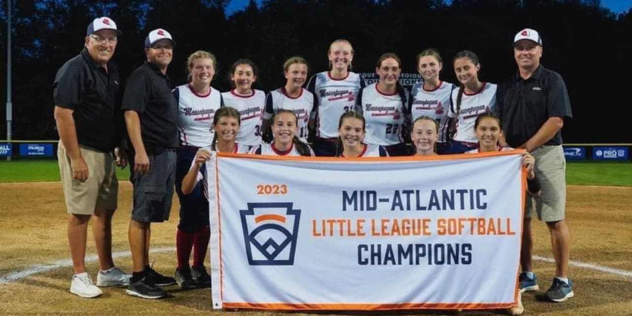 'Let's Go Pequa!' Little League Softball Team From Massapequa Park