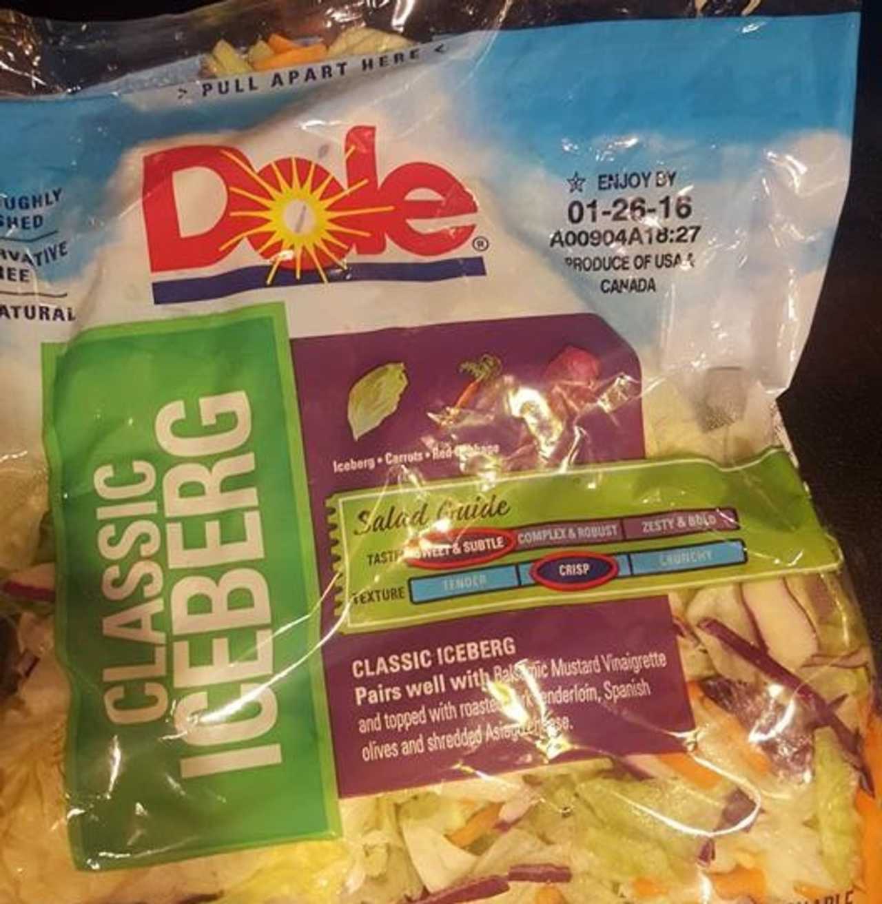 Dole Recalls Bagged Salads Due To Listeria Risk Armonk Daily Voice