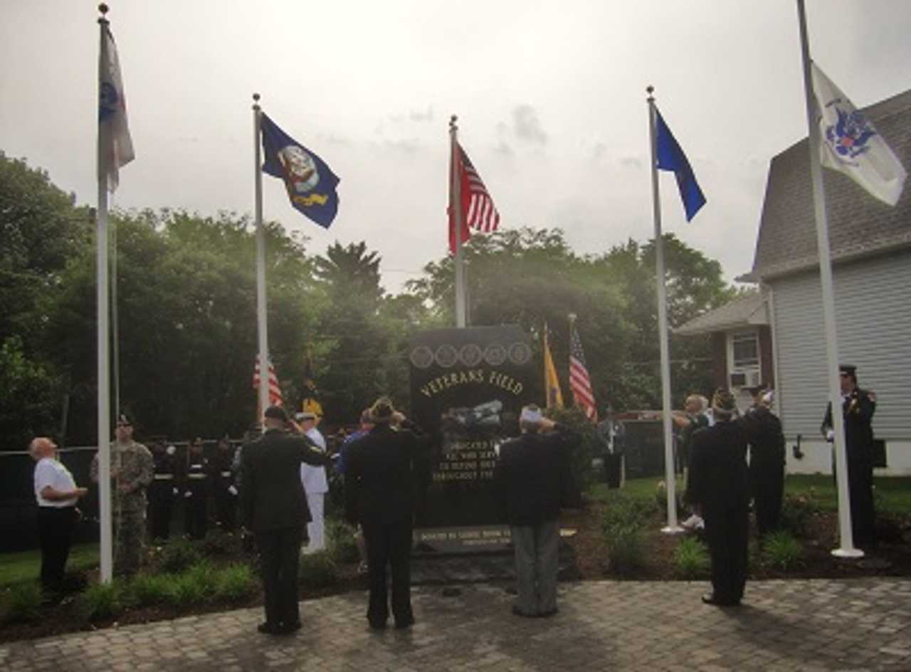 Pride and honor at dedication of Saddle Brook veterans memorial