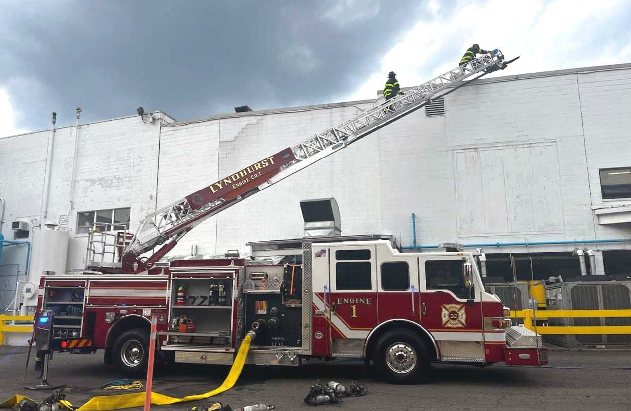 Firefighters Douse Lyndhurst Chemical Fire Lyndhurst Daily Voice