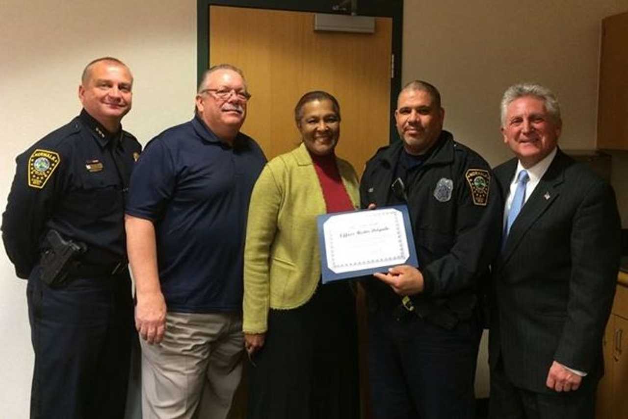 Delgado Named Norwalk Police Officer Of The Month | Norwalk Daily Voice