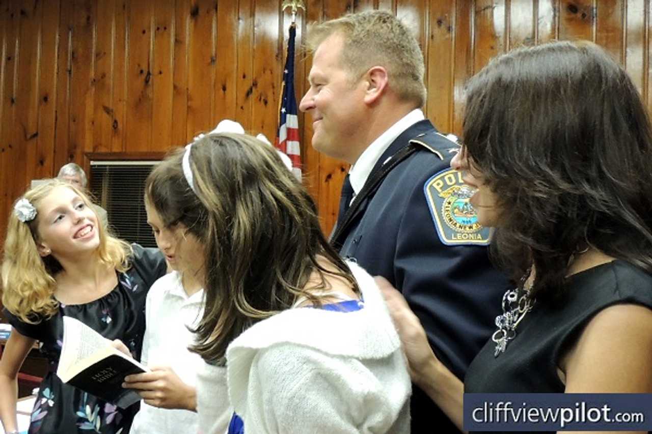 New Leonia Police Chief Thomas Rowe sworn in Fort Lee Daily Voice