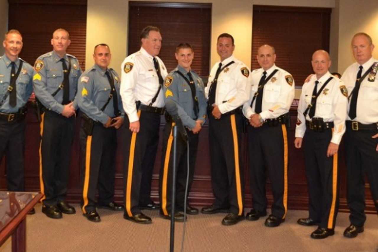 Rochelle Park Police Grow Out Facial Hair To Support Men's Health