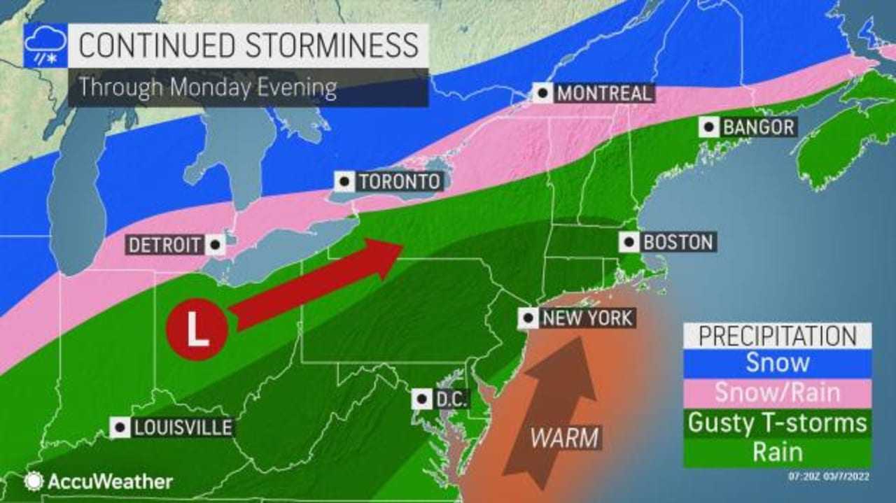 Weather Whiplash: Storms With Strong Wind Gusts Will Be Followed By New 