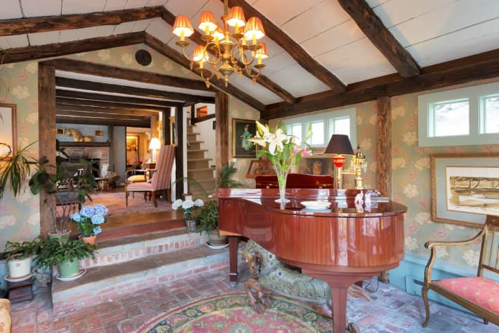 An antique home known as the “Aaron Banks barn&quot; is currently for sale in Weston.