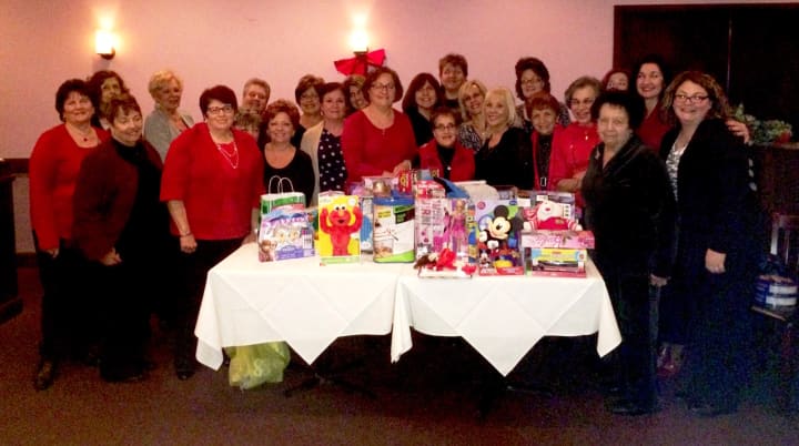 <p>Members of the Saddle Brook Woman&#x27;s Club during one of their many fundraisers.</p>