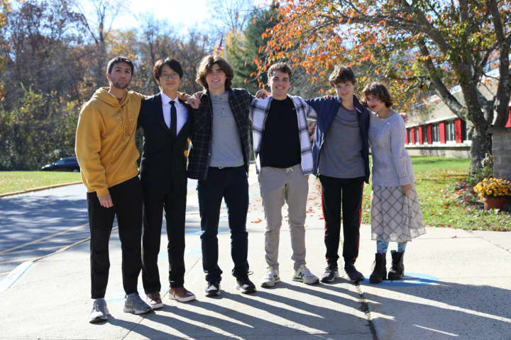 From left to right:&nbsp;Cyrus Aly, Yicheng Yang, Daniel Ndocaj, Alexander Woodworth, Aaron Lestz, and Samara Brown.