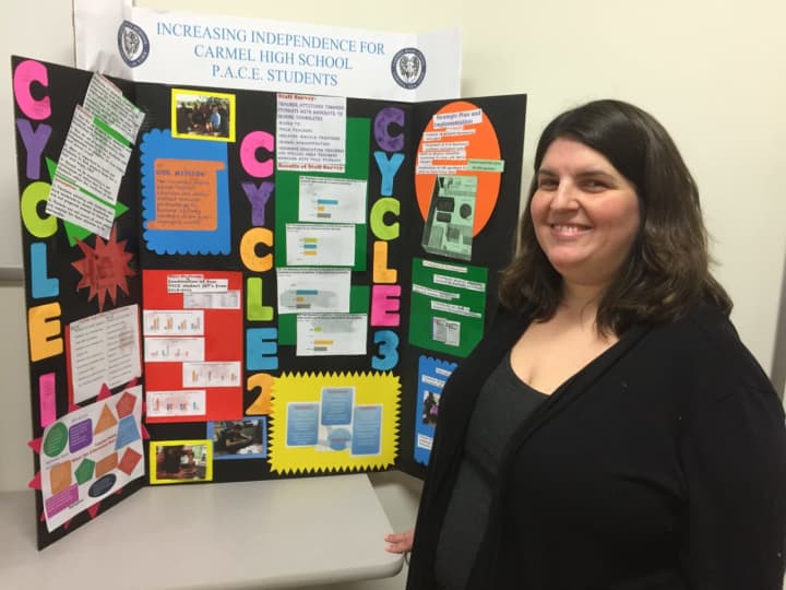 Amanda Allison, a special education administrator in the Carmel schools, explored ways to prepare developmentally disabled students to transition into life after school.