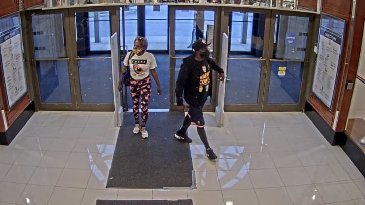 A man and woman are wanted for stealing from Macy&#x27;s at the Roosevelt Field Mall.