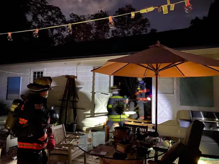 Westport firefighters quickly extinguished a house fire.