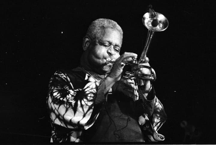Dizzy Gillespie, of Englewood, would have been 99 this year.