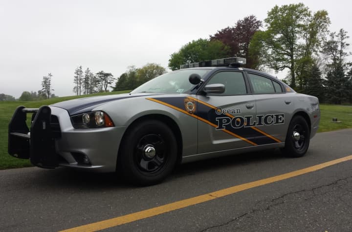 A cruiser for the Township of Ocean (NJ) Police Department.