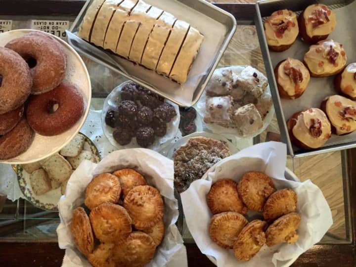 Baked goods from Erie Coffeeshop &amp; Bakery in Rutherford.