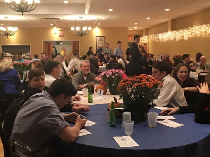 Guests flock to the first St. Anne Hall of Fame dinner Friday, Oct. 23 in Fair Lawn. 