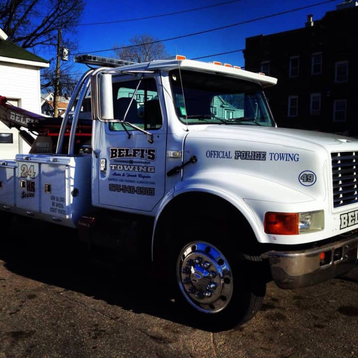 Hasbrouck Heights uses Belfi&#x27;s Towing as a towing service provider, NorthJersey.com says.