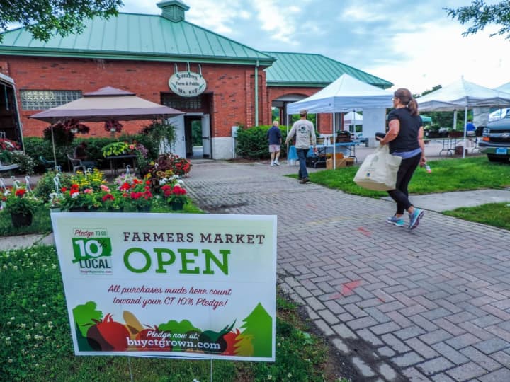 The Shelton Farmers Market is now open on Wednesdays.