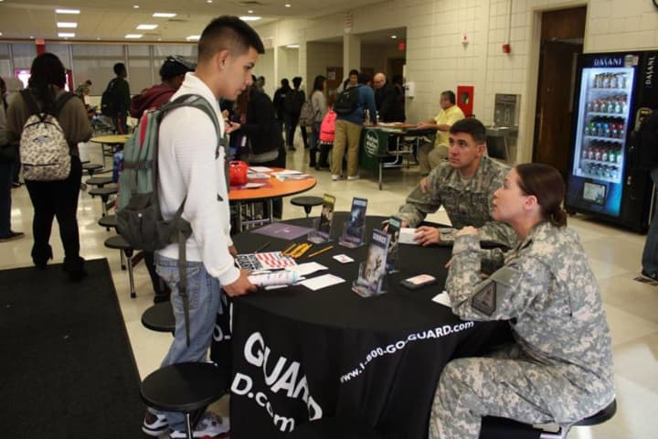 The Peekskill High School College Fair had 50 local college come to answer students college enrollment questions.