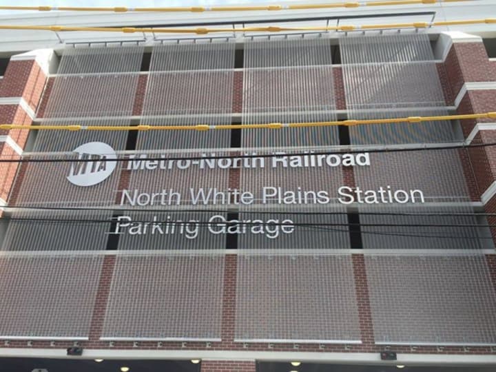 The new parking garage at the North White Plains Metro-North station is open.