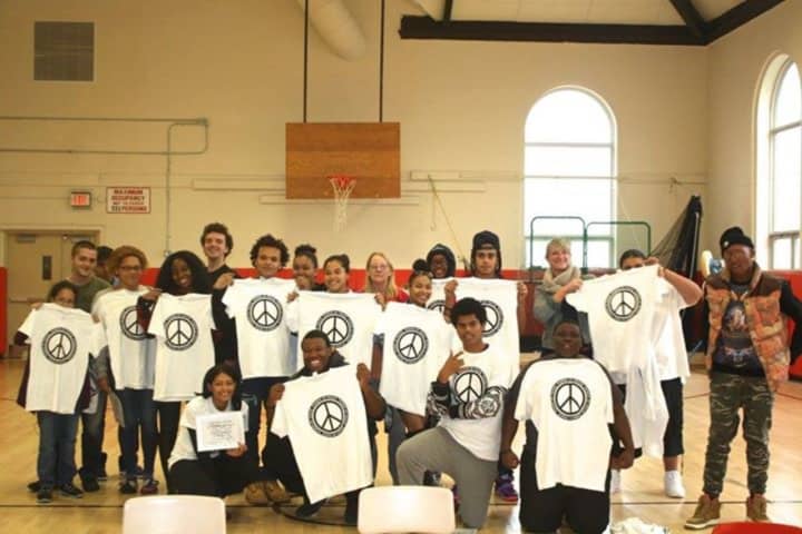 Students at Peekskill High School are taking part in the Power of Peace program which focuses on leadership, conflict resolution, teamwork and more.
