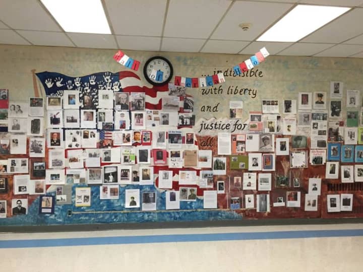 Wampus School shares pictures of past and present relatives who have bravely served in the Armed Forces. 
