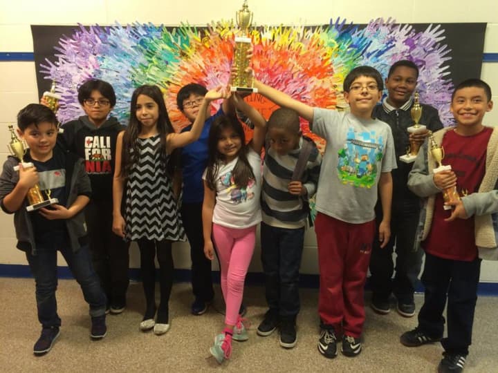 The Columbus Elementary Chess Club from New Rochelle competed in the first tournament of the school year.