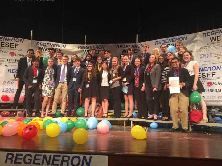 Pelham Memorial High School science research students excelled at the Regeneron Westchester Science and Engineering Fair.
