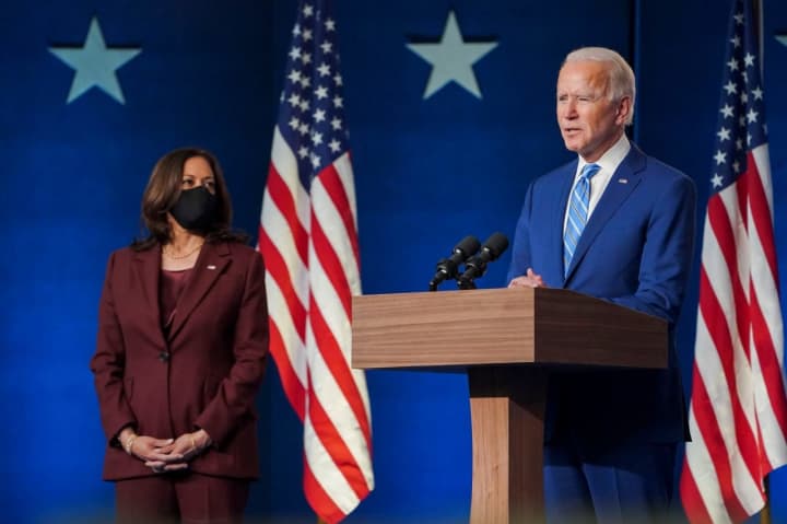 &quot;Let me be clear: I campaigned as a proud Democrat, but I will govern as an American president,&quot; Joe Biden said Thursday morning.