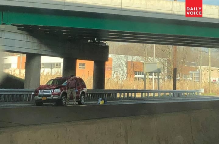 The crash occurred near the GSP overpass on southbound Route 17 in Paramus.