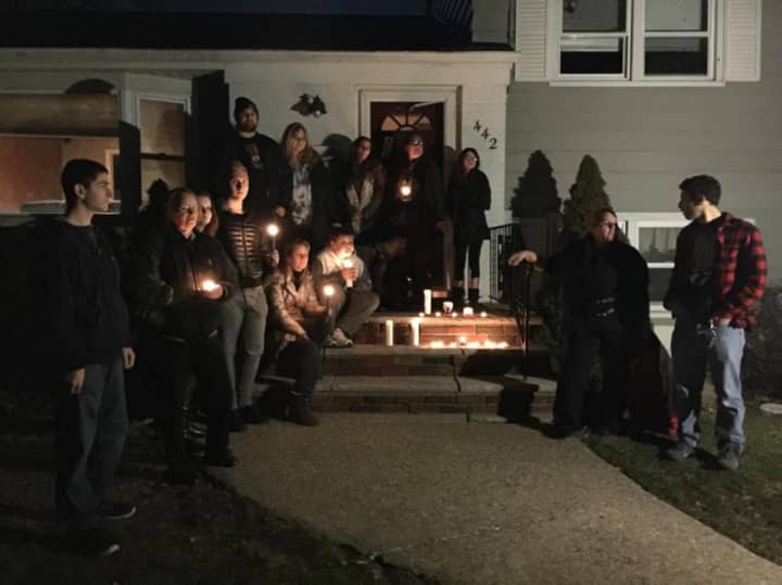 A memorial service was held Monday night outside the Northvale where Sully&#x27;s corpse was found.