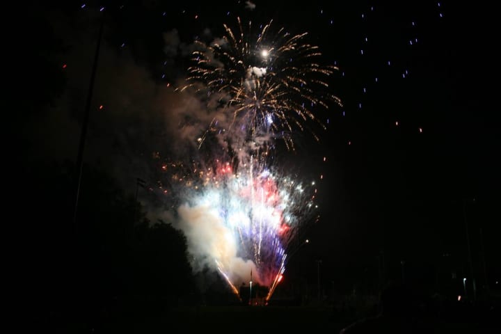 Fireworks at Cliff Gennarelli Sports-Plex in Paramus are always a big draw.