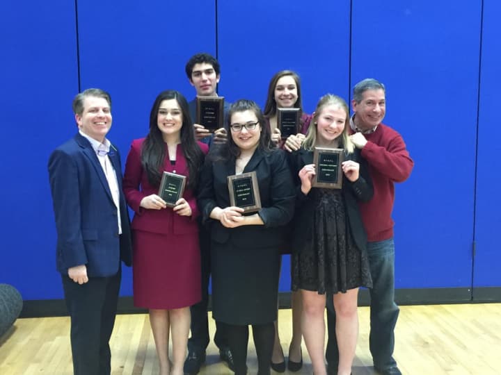 Pelham Manor High School Forensics Speech Team competed against more than 1,000 students.