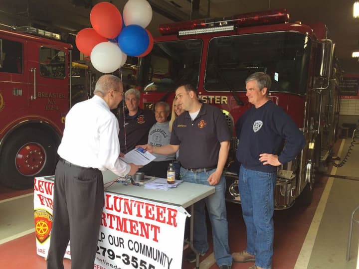 The Brewster Fire Department recently took part in RecruitNY. Volunteers are always needed.