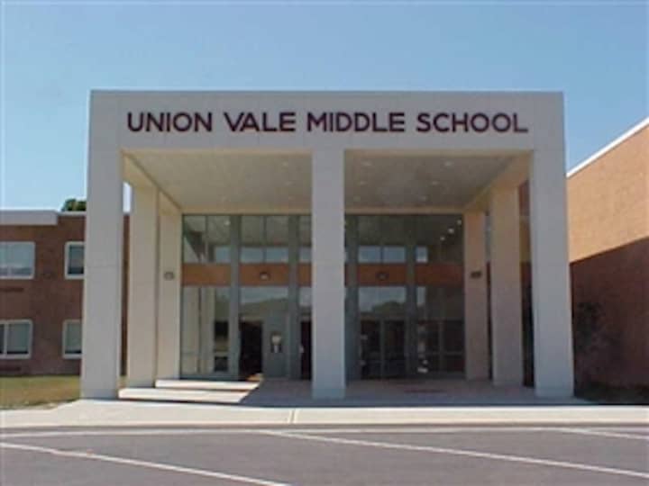 Union Vale Middle School in Lagrangeville will display student art.