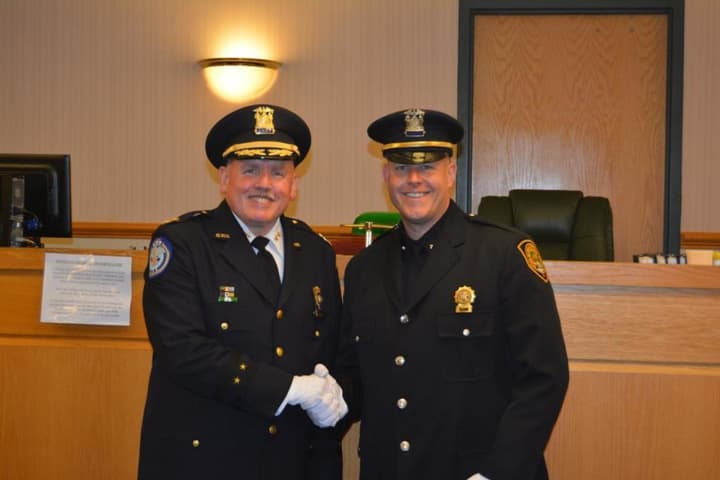 Orangetown police officer Daniel Ryan was assigned to the Youth Division of the Detective Bureau.