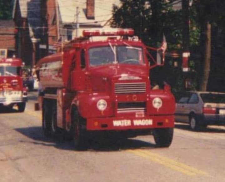 The Croton-on-Hudson Fire Department&#x27;s old Tanker 10.
