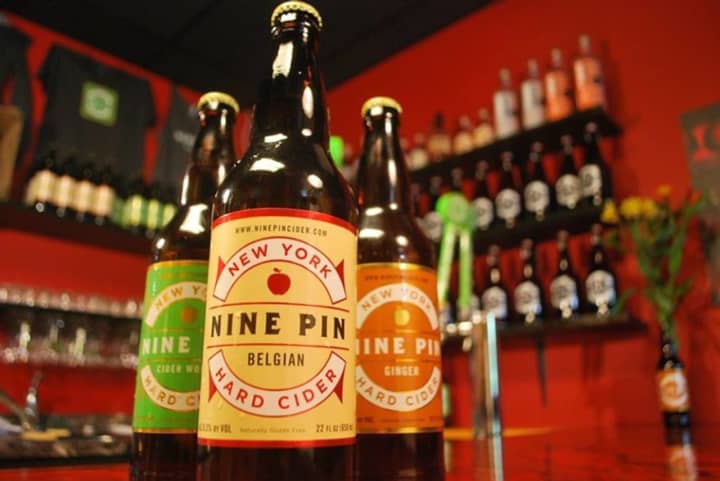 Nine Pin craft ciders, based in Albany, N.Y. is a great way to cap off summer fun.