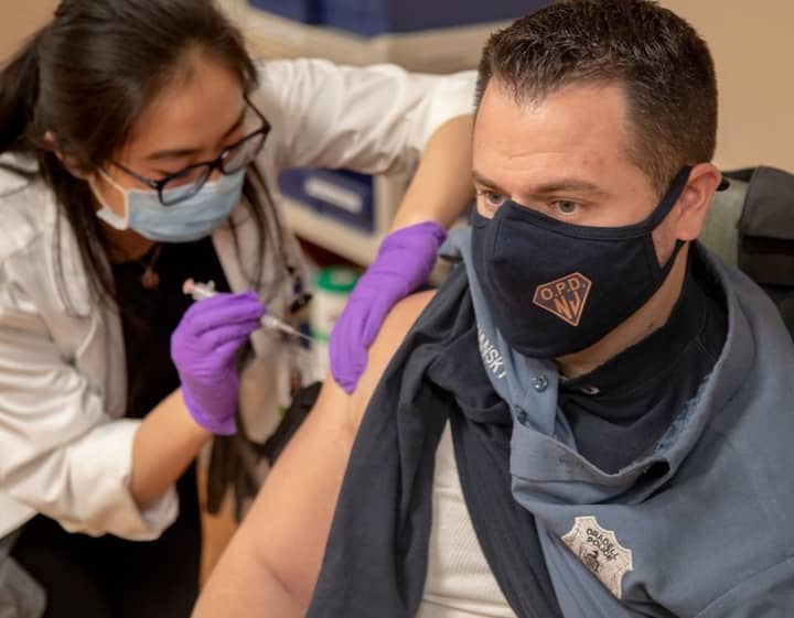 A new vaccination site has been set up by Yale New Haven Health