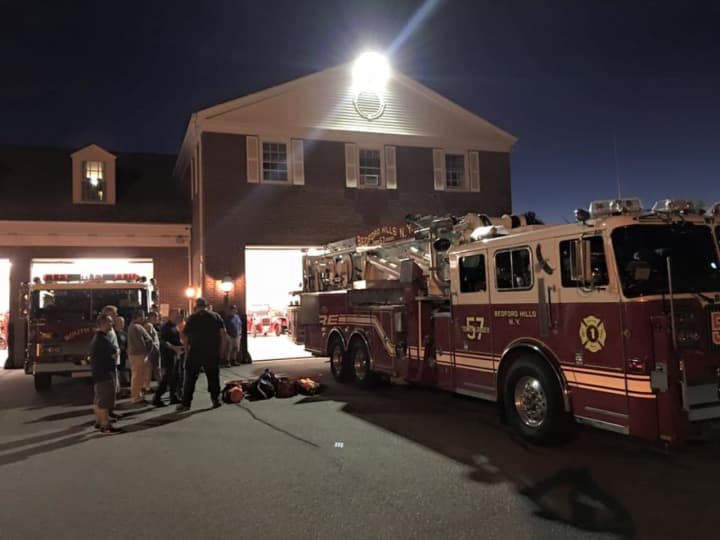 Members of the Bedford Hills Fire Department FAST Team brought equipment to special training Monday with firefighters in neighboring South Salem.