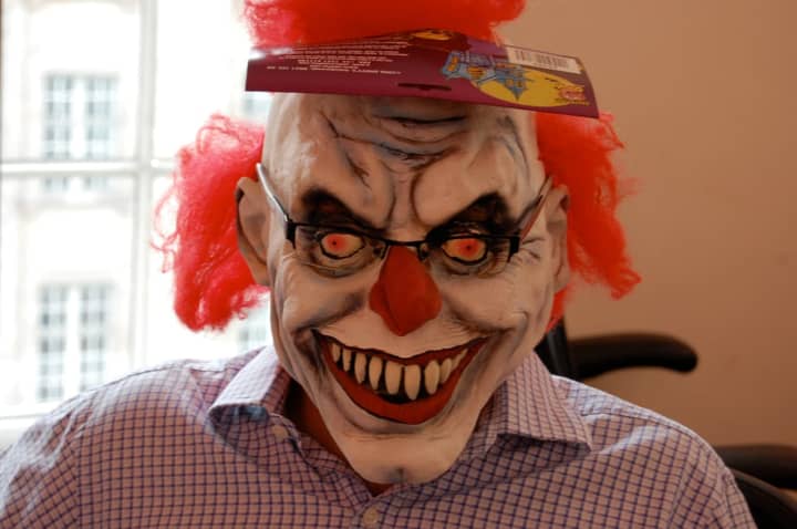Somers Police are warning residents that making threats or scaring people about crazy clowns is not funny, or even safe.
