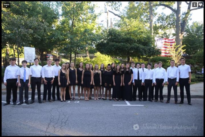 The Pelham Memorial High School Chamber and Concert choruses observed the 15th anniversary of 9/11 at a candlelight vigil.