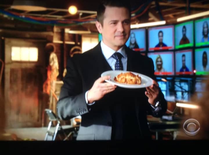 Michael Weatherly stars as as Dr. Jason Bull on the CBS series &quot;Bull.&quot; Varrelmann&#x27;s baked goods are used on air for celebratory props and off air for snacks. Weatherly tooks a particular liking to the strudel.