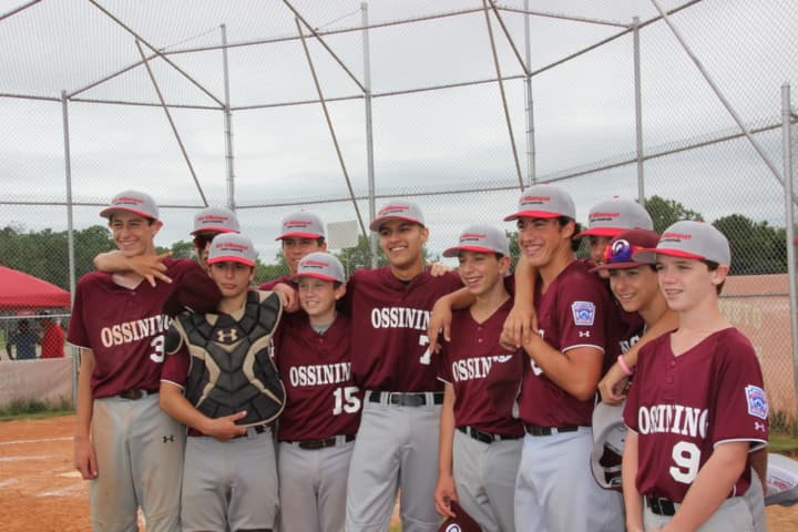 The Ossining Little League baseball team