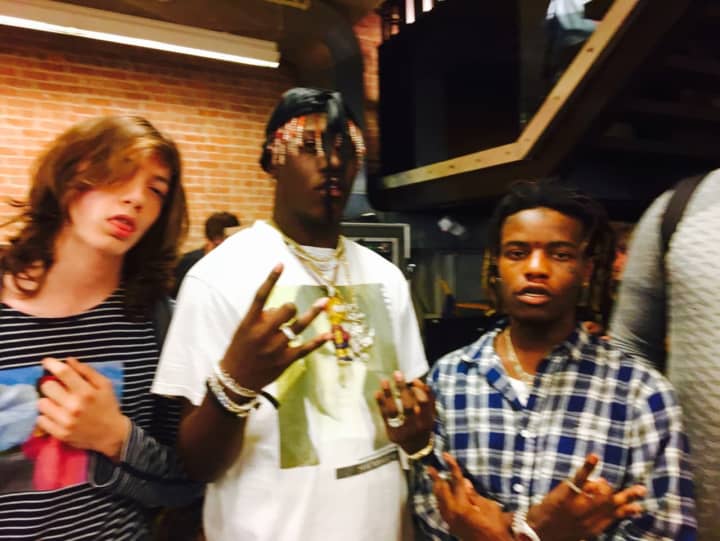 Henry Mosto with Lil&#x27; Yachty and Ian Connor.