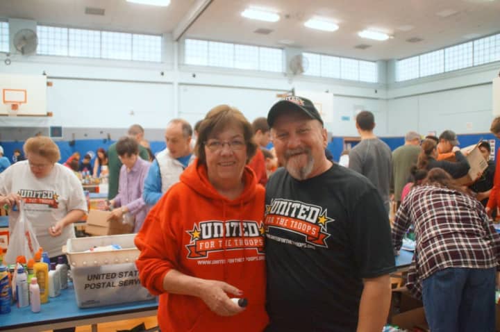Patty and Jim Rathschmidt of Mahopac founded United for the Troops shortly after their son Luke was deployed in Iraq.