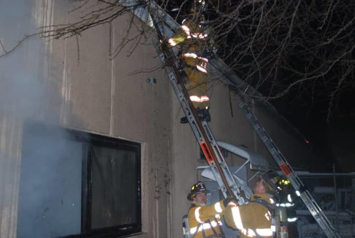 Firefighters had the blaze under control in a half hour.