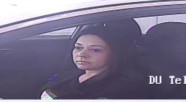 The female suspect in the $20K larceny.