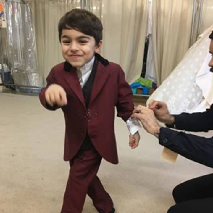 Alec Zakarian, 5, shines in &quot;The Greatest Showman&quot; out Christmas Day.
